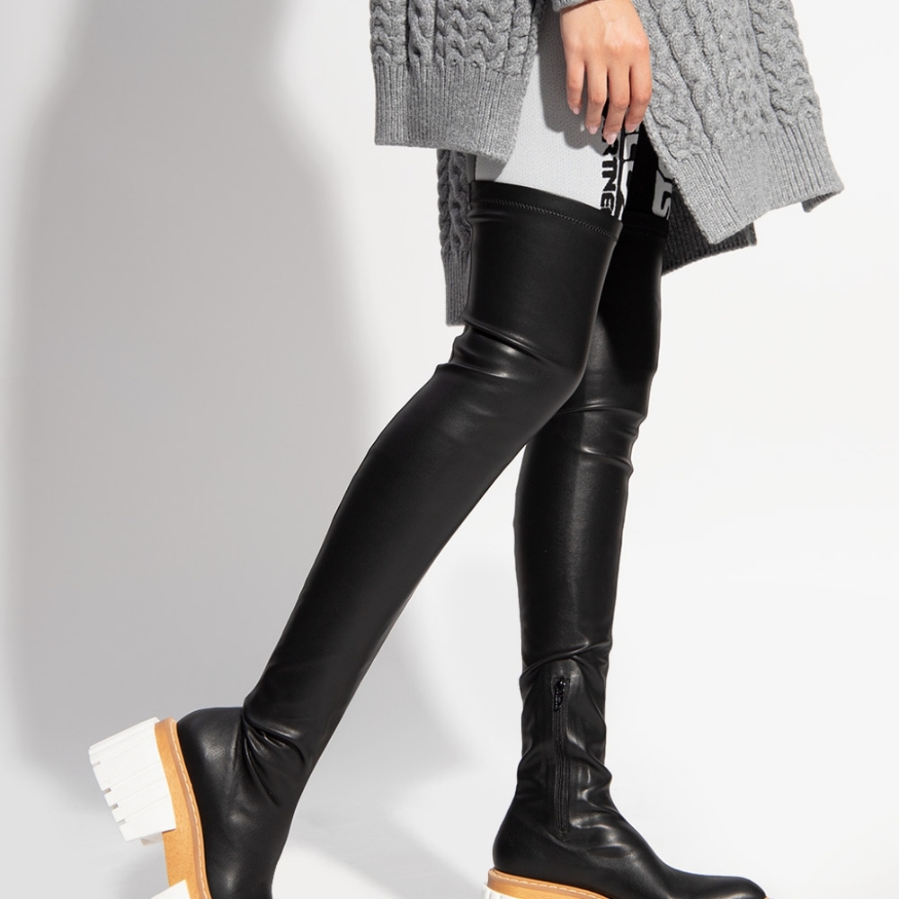 Authentic Stella McCartney Over The Knee Boots Size 38